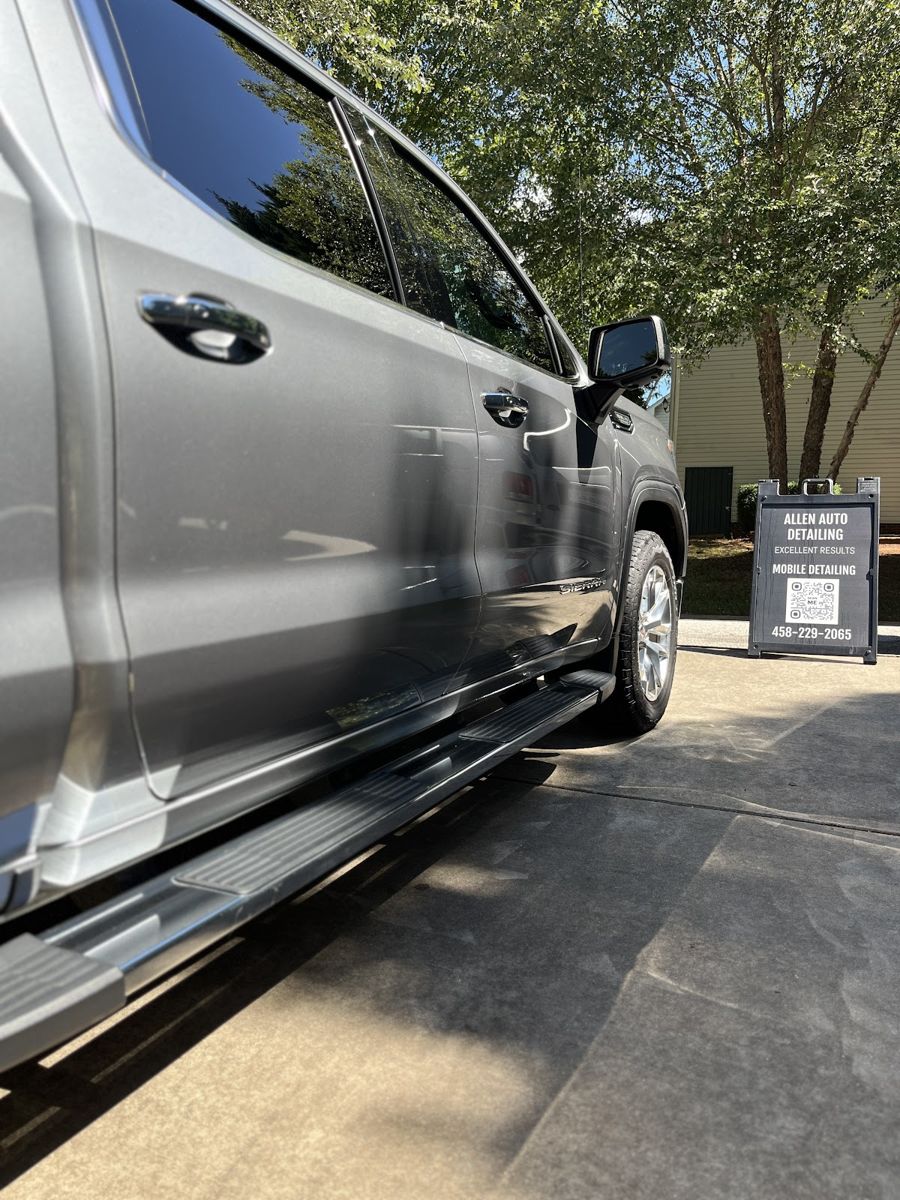 Truck detailed in Upstate South Carolina