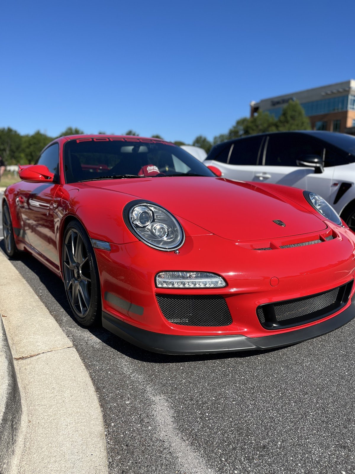 Red Porsche 911 in Allen Auto Detailing’s Google photo gallery