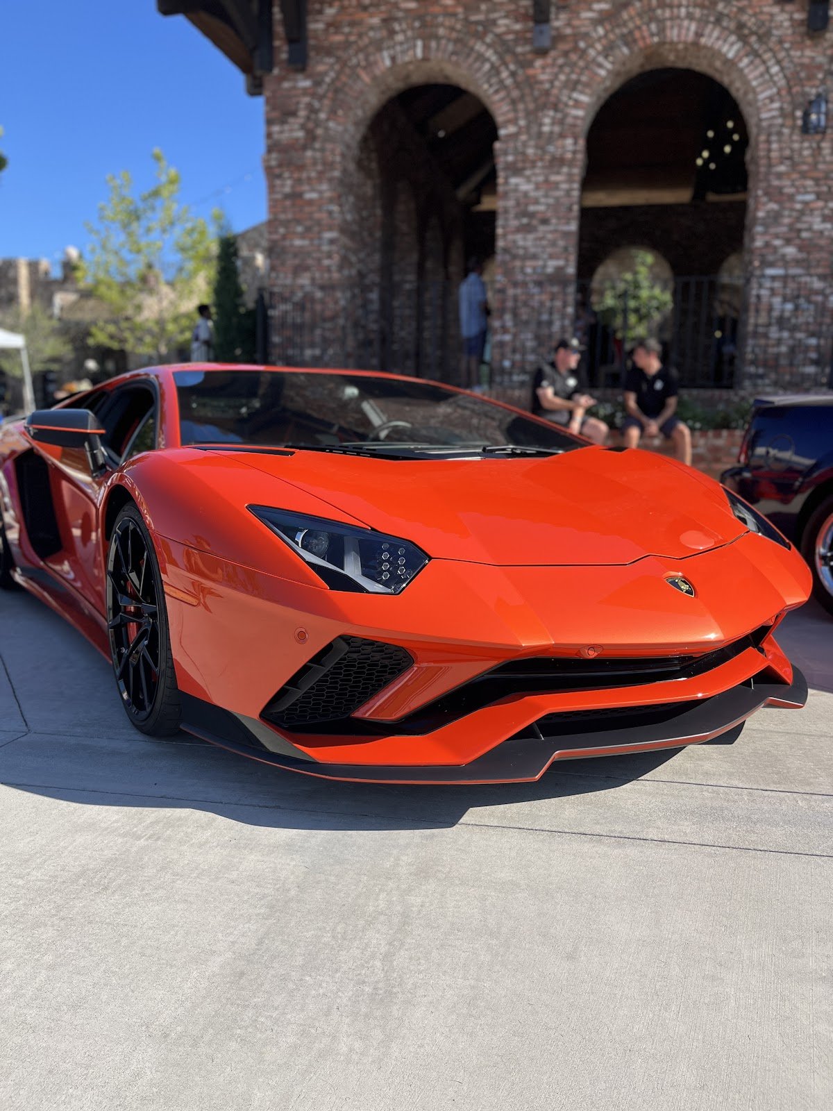 Orange Lamborghini photographed for Allen Auto Detailing’s Google gallery